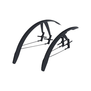 BBB Cycling BFD-65S Disc Guard Fender Set - 28 Inch Black