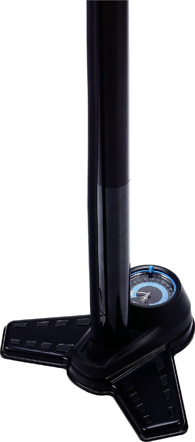 BBB Cycling BFP-25 Floorpump Air Stricke Steel Pump - Matt Black