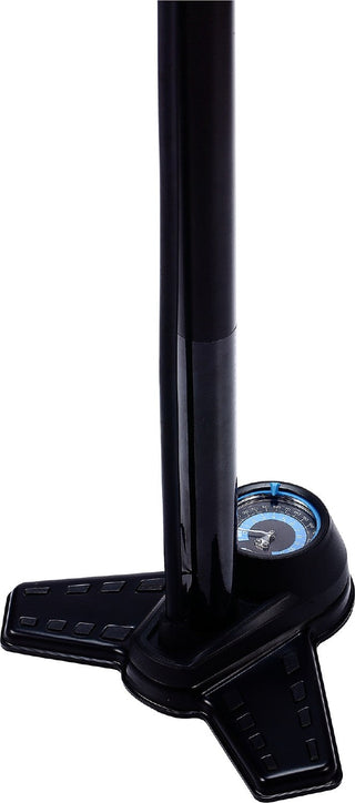BBB Cycling BFP-25 Floorpump Air Stricke Steel Pump - Matt Black