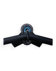 BBB Cycling BFP-25 Floorpump Air Stricke Steel Pump - Matt Black