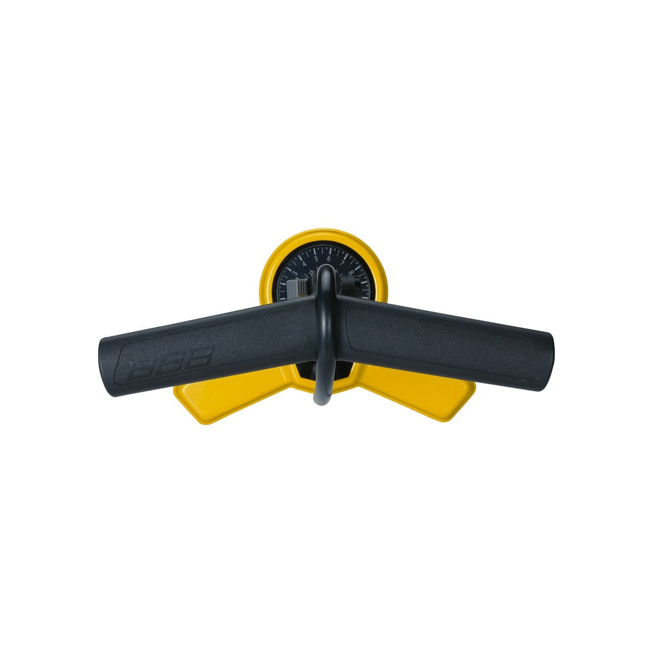 BBB Cycling BFP-27 AirSteel Floor Pump - Yellow