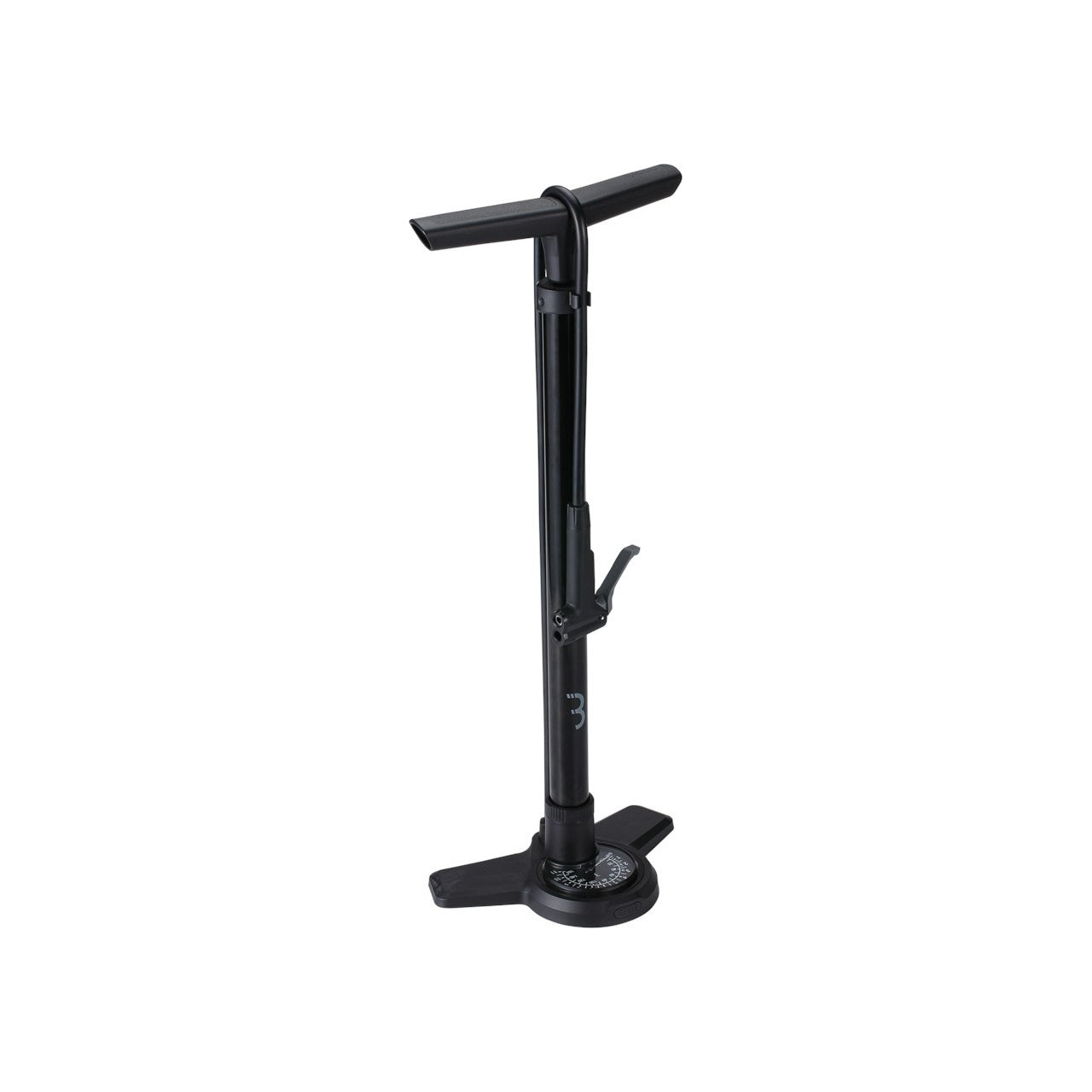 BBB Cycling BFP-28 Air Boost 2.0 Floor Pump Guage Dualhead 3.0 - Black