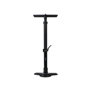 BBB Cycling BFP-28 Air Boost 2.0 Floor Pump Guage Dualhead 3.0 - Black