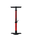 BBB Cycling BFP-28 Floor Pump Air Boost Dual Head 3.0 - Red