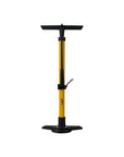 BBB Cycling BFP-28 Floor Pump Airboost Dual Head 3.0 - Yellow