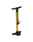 BBB Cycling BFP-28 Floor Pump Airboost Dual Head 3.0 - Yellow