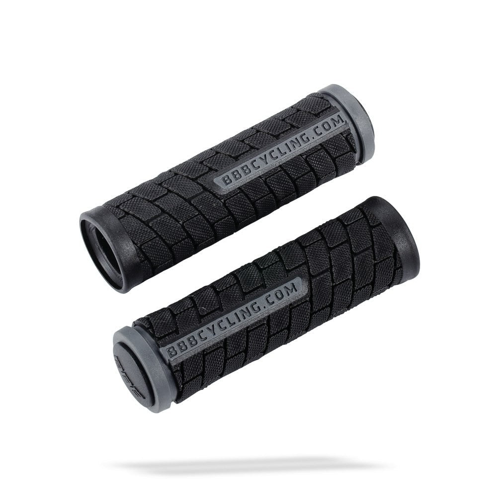 BBB Cycling BHG-07 DualGrip Handlebar Grips - 102MM Black/Grey