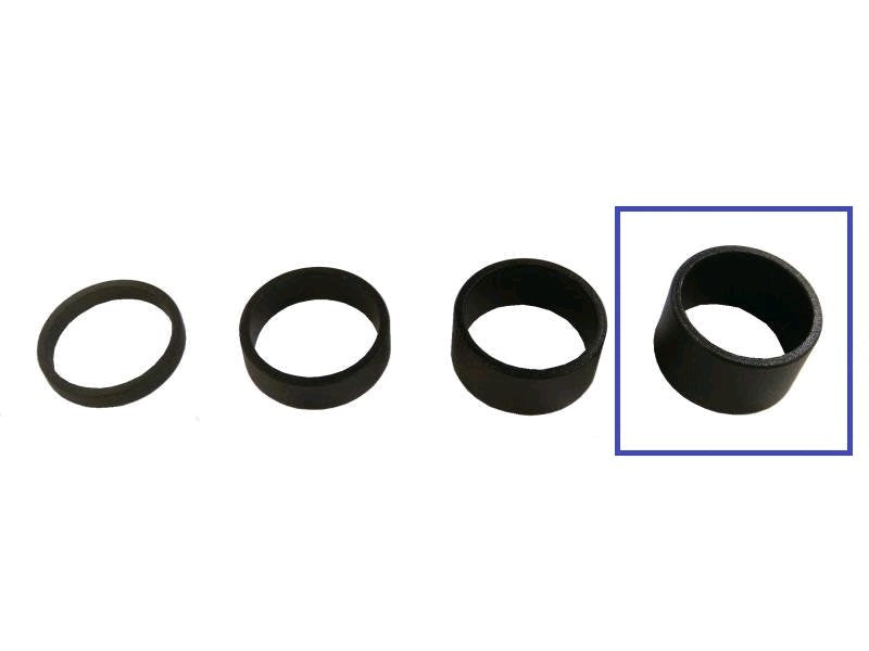 BBB Cycling BHP-33OEM.20.BK Spacers Aluspace 1-1/8 20M 50 Pcs - Black