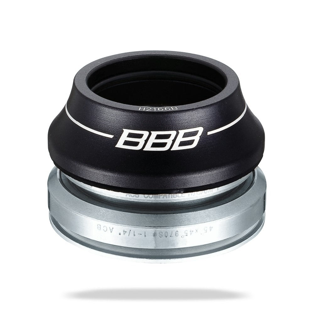 BBB Cycling BHP-45 Headset Tapered 1.1/8-1.1/4" 15MM Alloy - Black