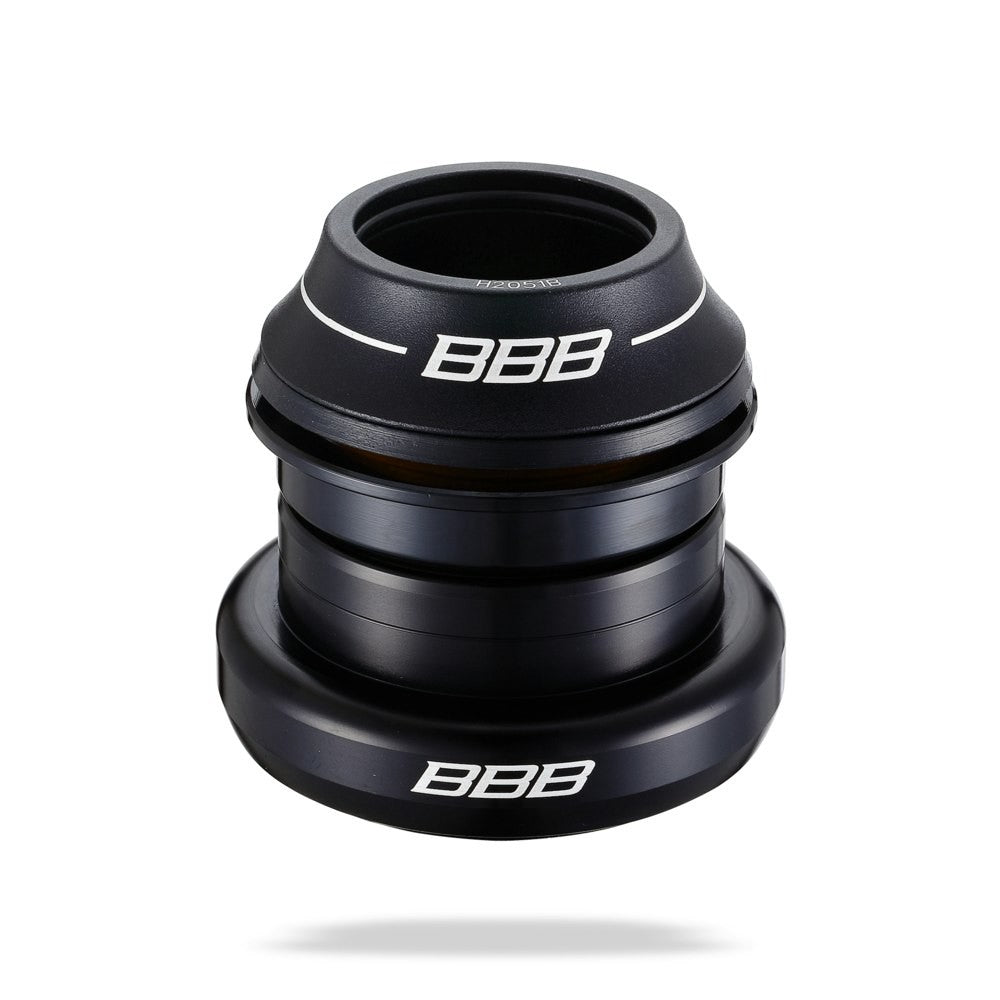 BBB Cycling BHP-53 Semi-Integrated Tapered Headset ID 1.1/8 1.5" - 44MM Black