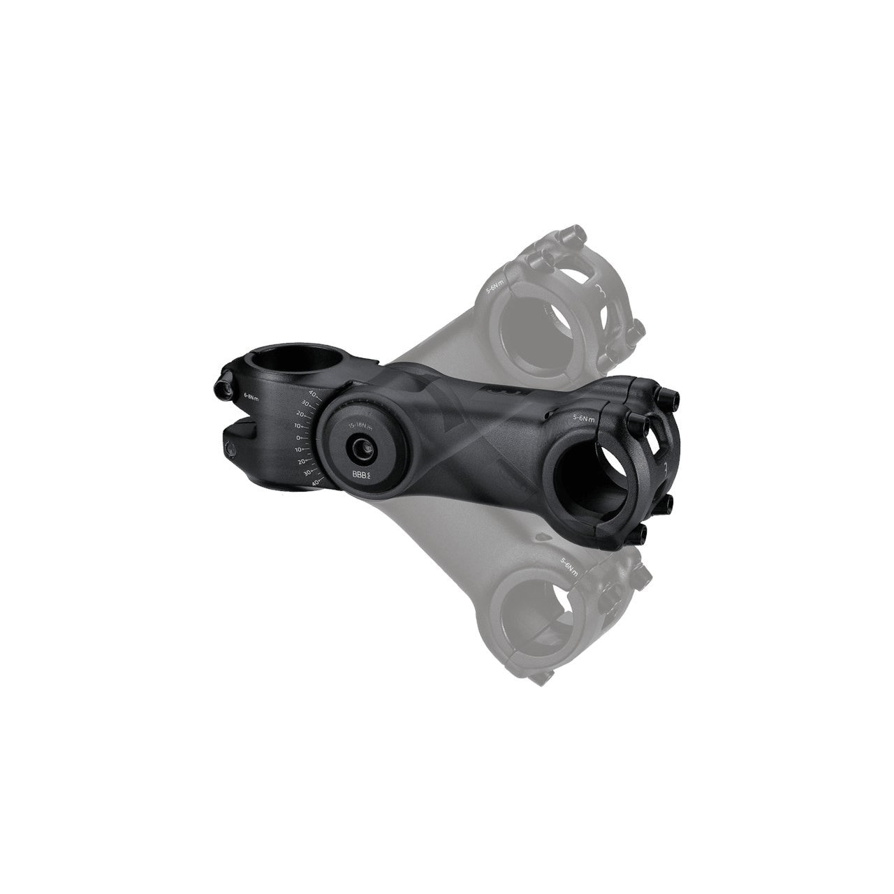 BBB Cycling BHS-28 HighSix Adjustable Stem 25.4MM - 110MM Black