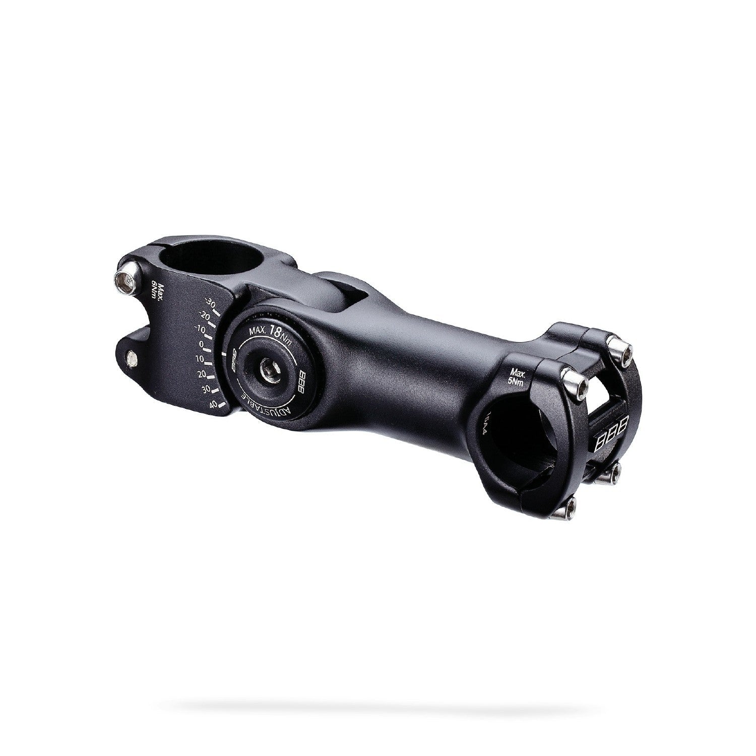 BBB Cycling BHS-28 HighSix Adjustable Stem 25.4MM - 130MM Black
