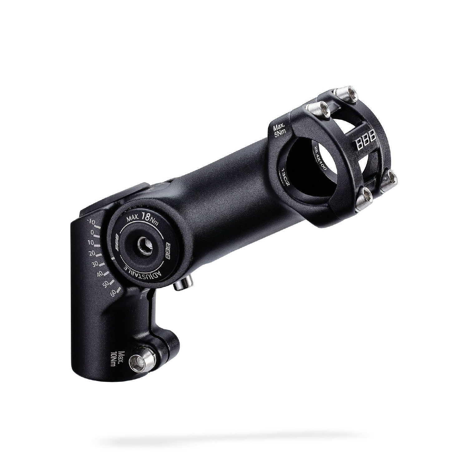 BBB Cycling BHS-29 HighSix Adjustable Stem 31.8 - 130MM Black