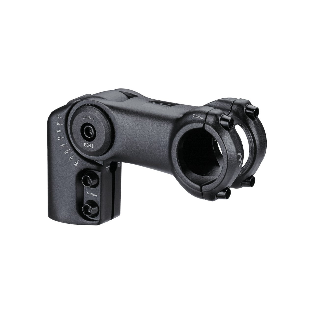BBB Cycling BHS-35 Highfix OS Adjustable Handlebar Stem 31.8MM - 100MM Black