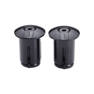 BBB Cycling NanoRibbon Gel Handlebar Tape With Screw-On End Caps - Black