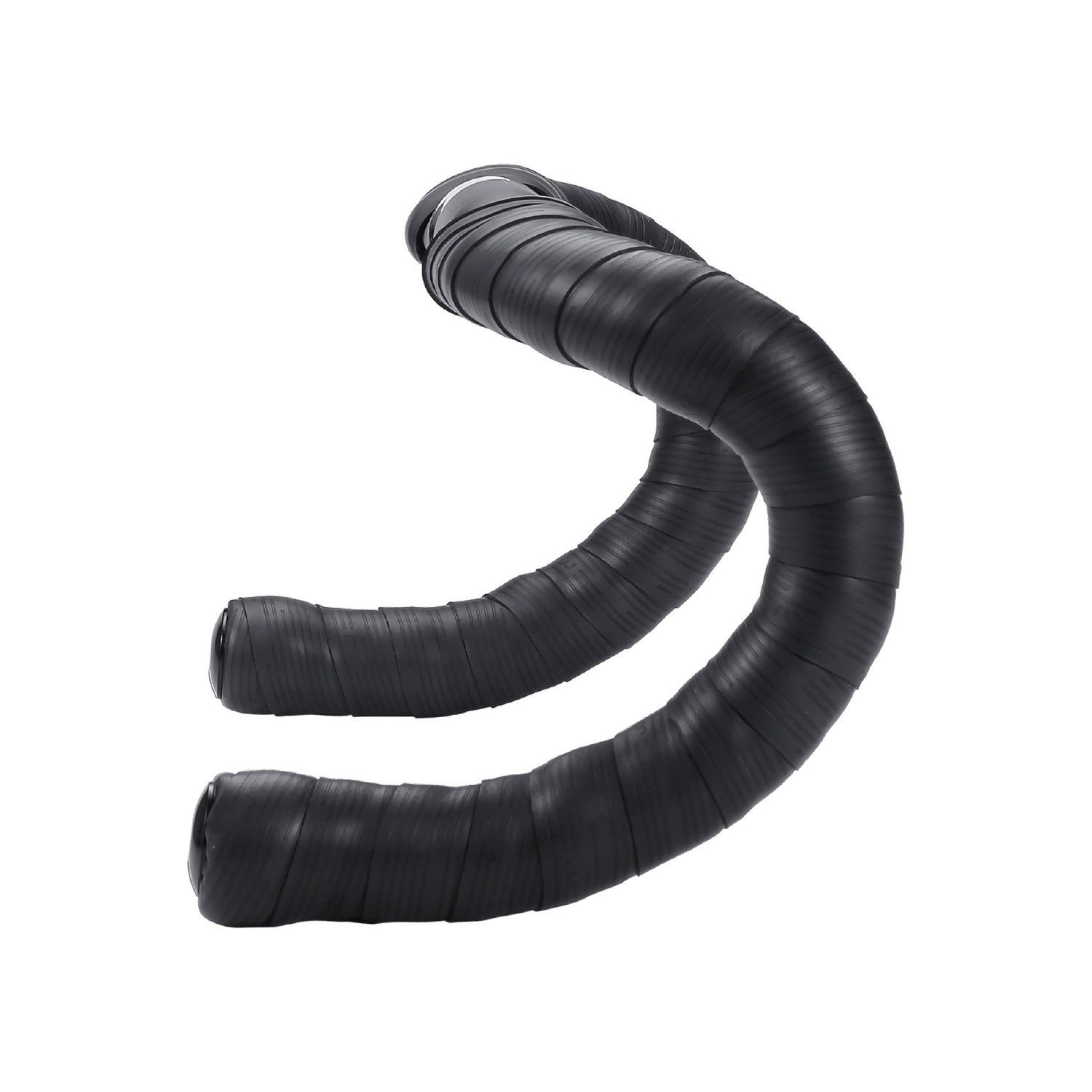 BBB Cycling NanoRibbon Gel Handlebar Tape With Screw-On End Caps - Black