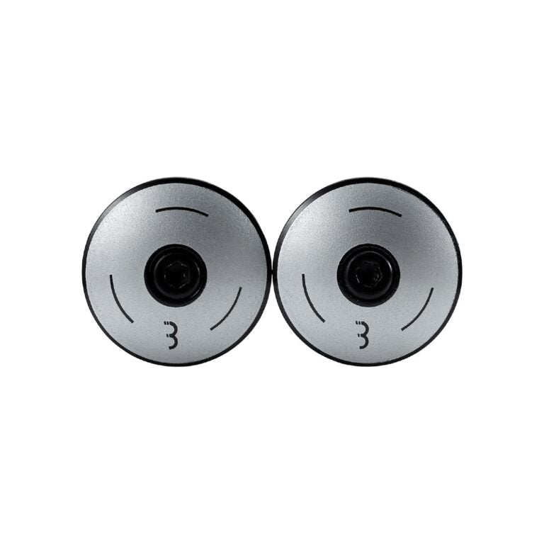 BBB Cycling BHT-97R Aluminum Screwon Reflective End Caps 2 Pcs