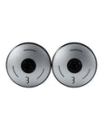 BBB Cycling BHT-97R Aluminum Screwon Reflective End Caps 2 Pcs
