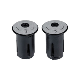 BBB Cycling BHT-97R Aluminum Screwon Reflective End Caps 2 Pcs