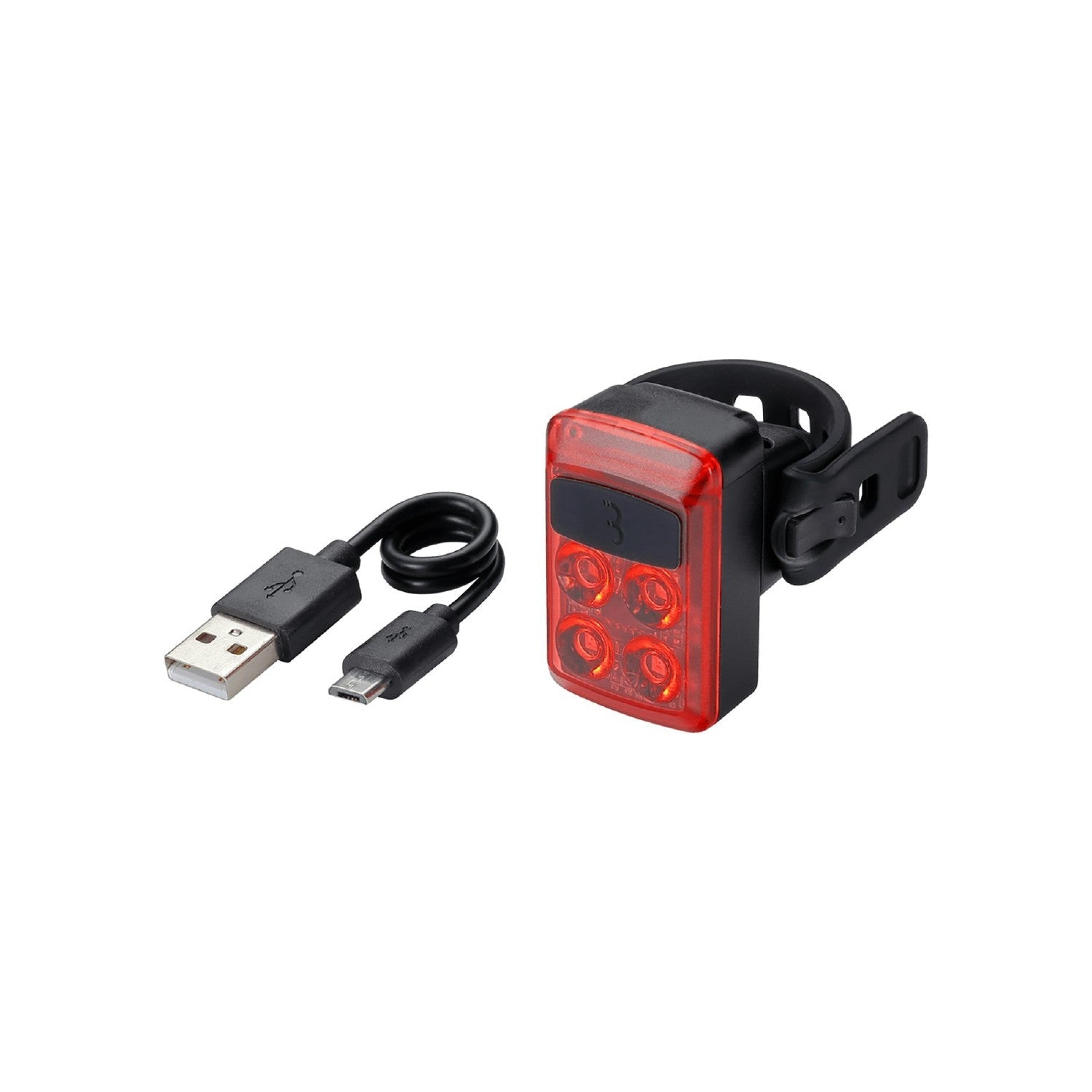 BBB Cycling BLS-236 Slide Rechargeable Rear Light - Black