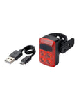 BBB Cycling BLS-236 Slide Rechargeable Rear Light - Black