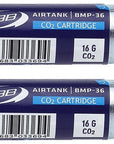 BBB Cycling BMP-35 Cartridge CO2 Air Tanks Pair (2Pcs)
