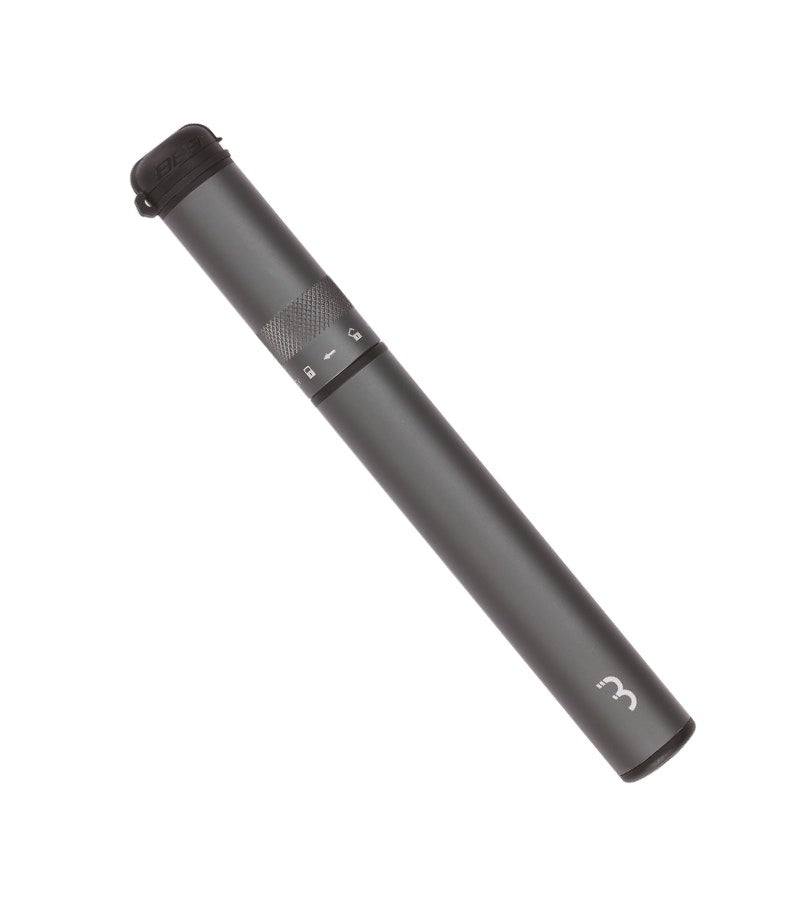 BBB Cycling BMP-50 Samurai Telescopic Mini Pump - 210MM Grey
