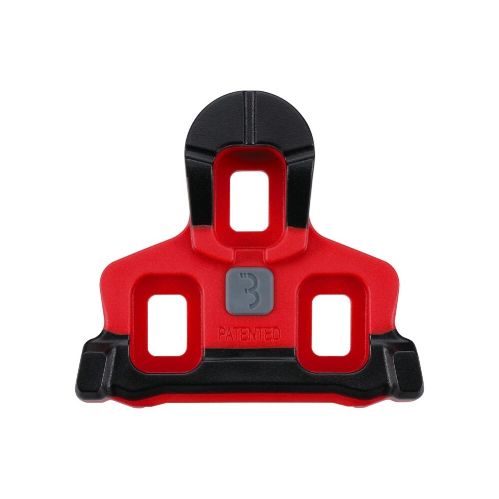 BBB Cycling BPD-06A-Red Power Clip Cleats SPD-SL Compatible - Red