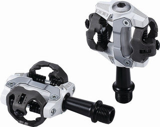 BBB Cycling BPD-14 Forcemount Clipless Crmo Axle Pedals - White