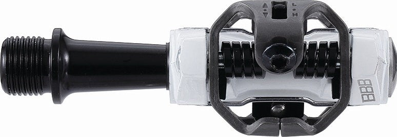 BBB Cycling BPD-14 Forcemount Clipless Crmo Axle Pedals - White