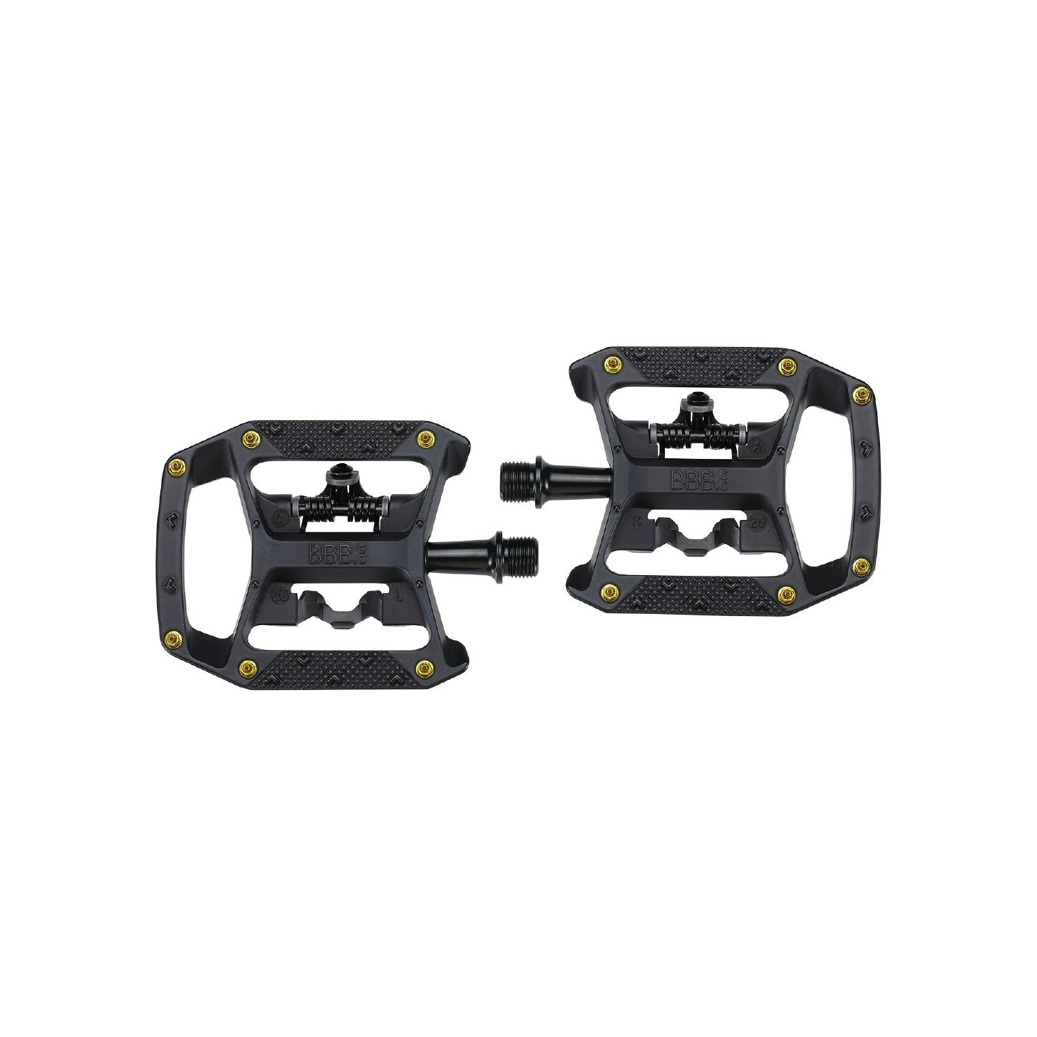 BBB Cycling BPD-62 Dual Choice Trail Pedals - Black