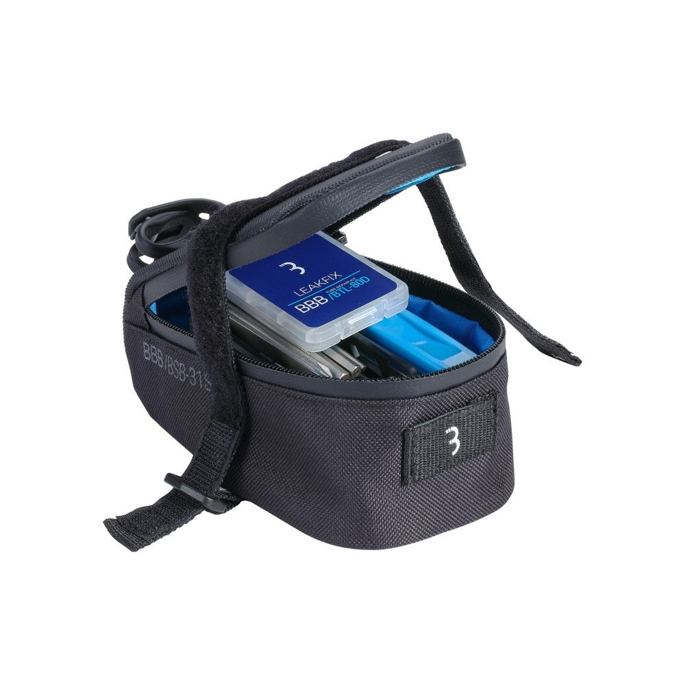 BBB Cycling BSB-56 Set Combiset Easy Pack Saddlebag Toolkit - Black