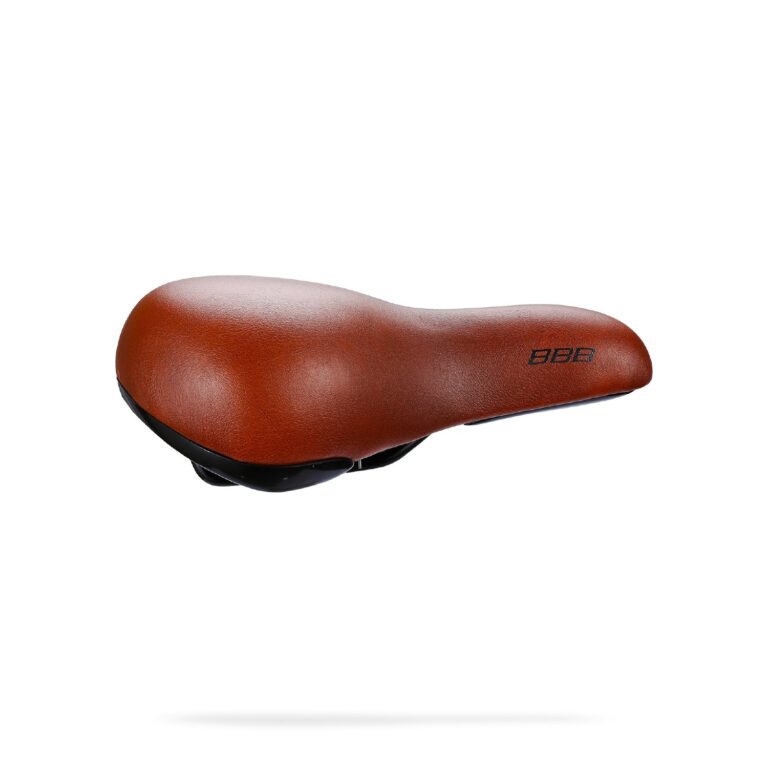 BBB Cycling BSD-26-BROWN Base Shape Upright Saddle - Brown
