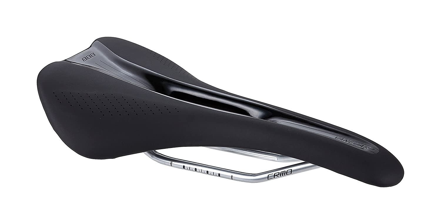 BBB Cycling BSD-76 Vanguard Cromo Saddle 155MM - Black