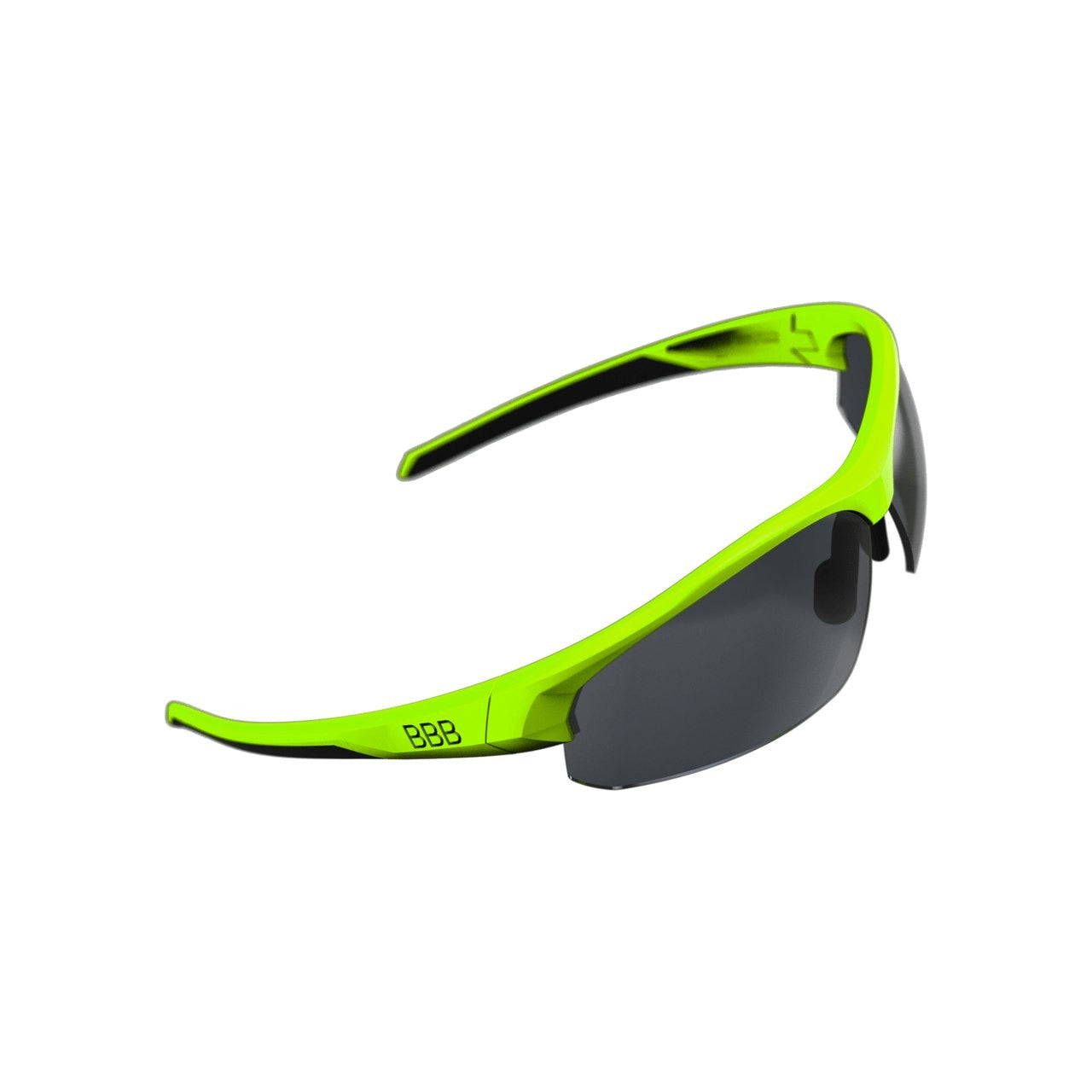 BBB Cycling BSG-58-NS Impress Sports Glasses - Neon Smoke Black