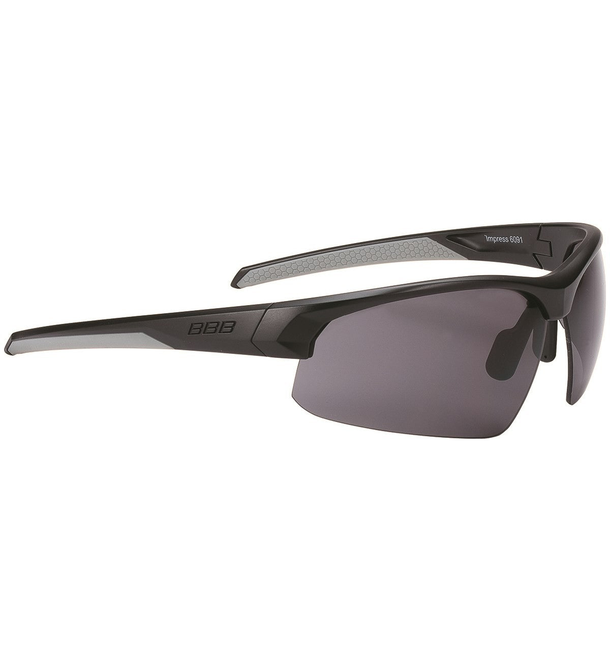 BBB Cycling BSG-60D Display Box Impress Smoke Spare Lens Sports Glasses 12 Pcs - Black