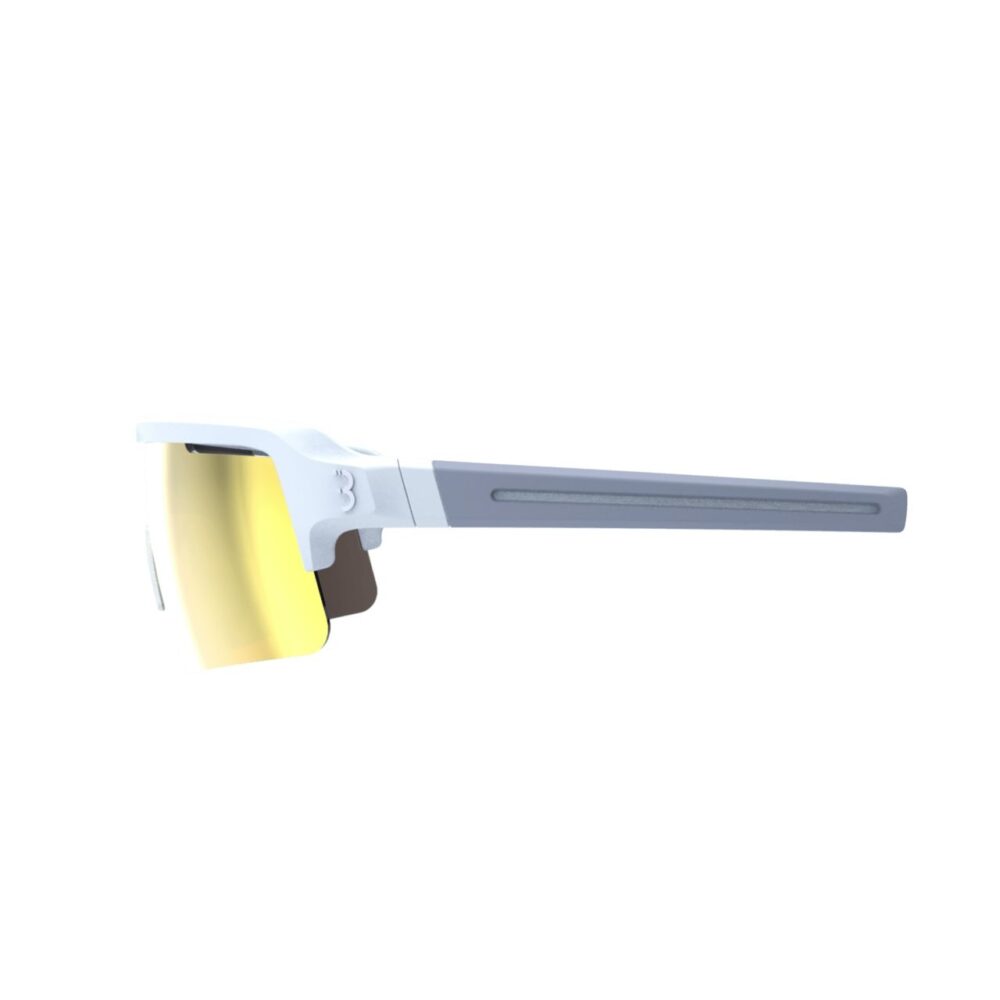 BBB Cycling BSG-65-WGY-NS Fuse Sunglasses - Matt White/Dark Grey