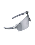BBB Cycling BSG-70-NS Full View Clear Frame HC Smoke Sports Glasses - Silver