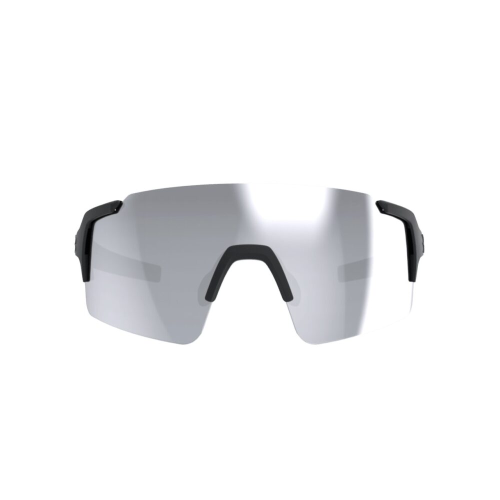 BBB Cycling BSG-70B-NS Full View HC Smoke Sports Glasses - Silver