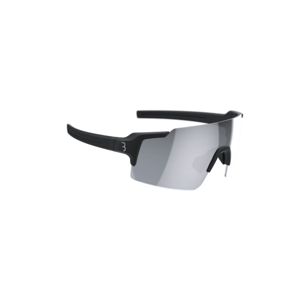 BBB Cycling BSG-70B-NS Full View HC Smoke Sports Glasses - Silver