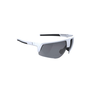 BBB Cycling Comet Smoke Flash Mirror Sports Glasses - Matt White