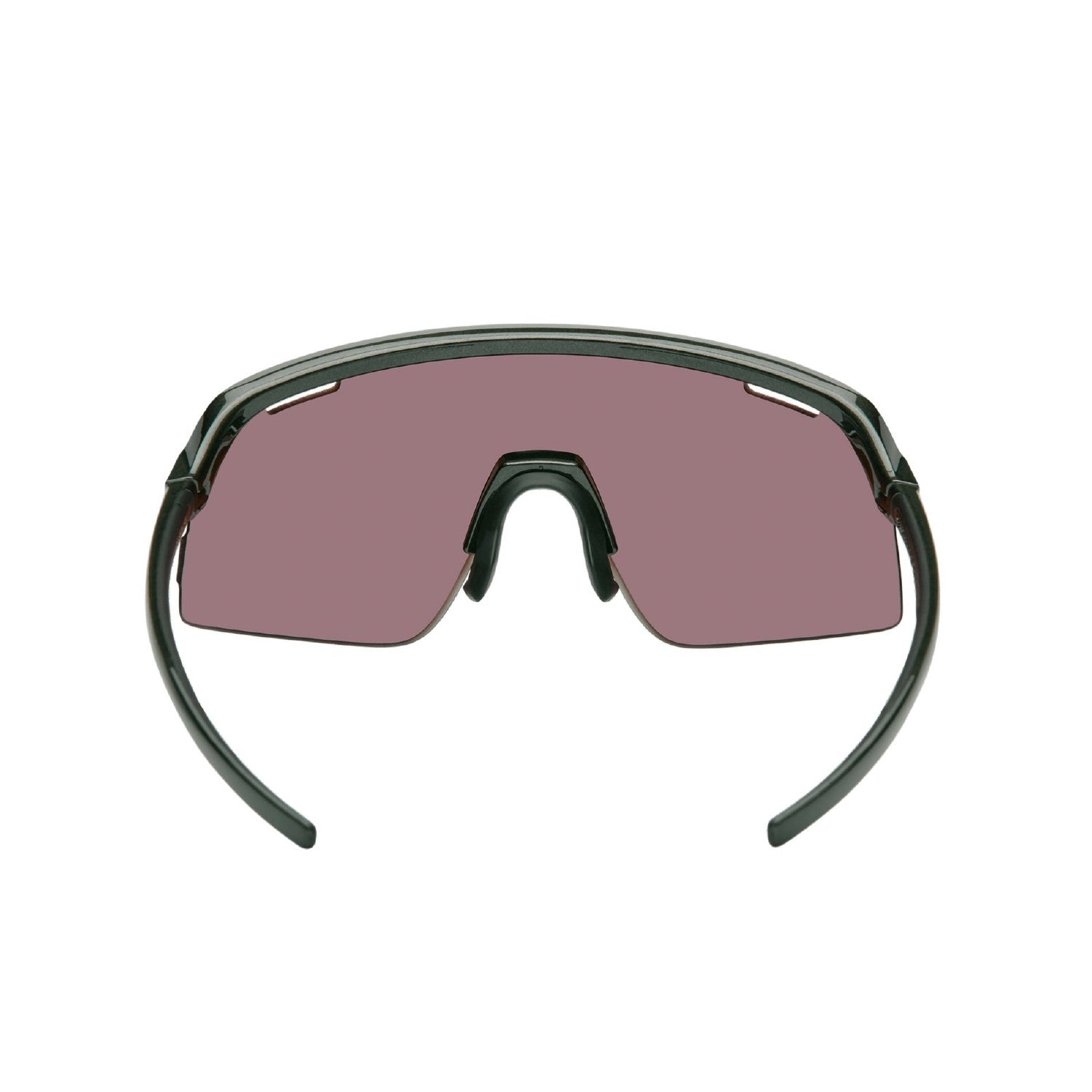 BBB Cycling Valor Sports Glasses With Flux Green MLC Lens + Clear Lens - Metallic Green