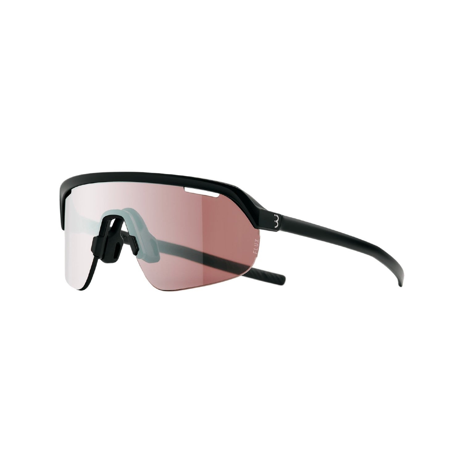 BBB Cycling ARC Sports Glasses Flux Pure MLC Lens + Extra Clear Lens - Matt Black