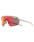 BBB Cycling ARC Sports Glasses Flux Red MLC Lens + Extra Clear Lens - Matt Warm Grey