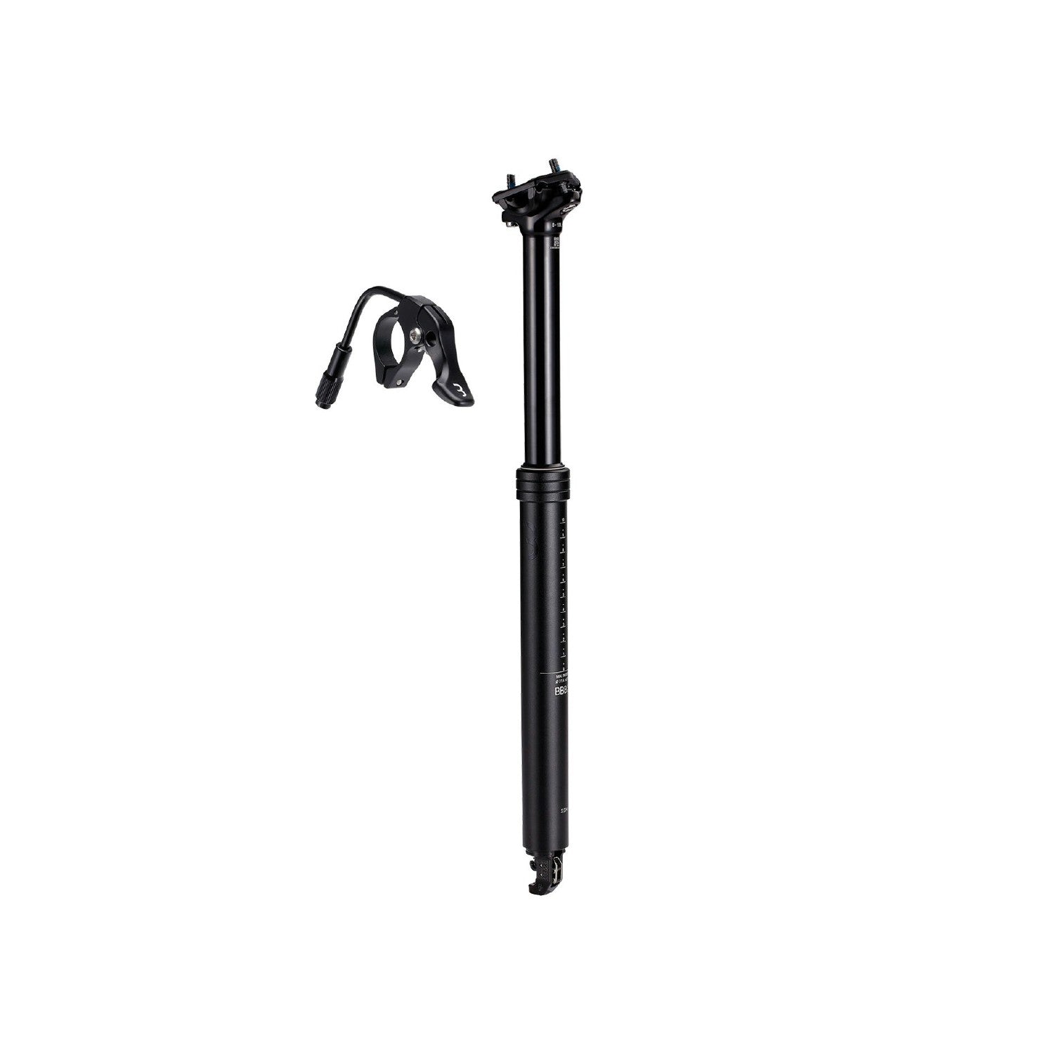 BBB Cycling BSP-51 Seatpost Liftpost Internal Cable Dropper Include Lever/Cable - Black