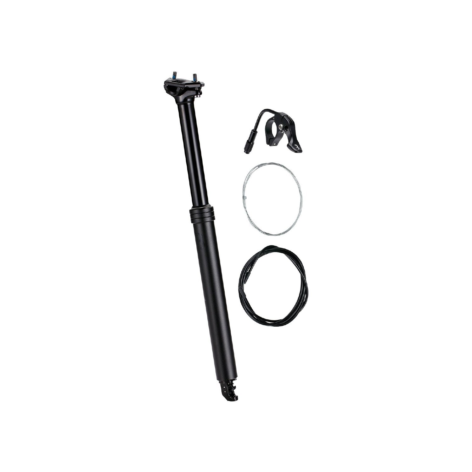 BBB Cycling BSP-51 Seatpost Liftpost Internal Cable Dropper Include Lever/Cable - Black