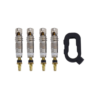 BBB Cycling BTI-161 Tubeless Valve Core Set 4 Pcs W/Tool