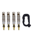 BBB Cycling BTI-161 Tubeless Valve Core Set 4 Pcs W/Tool