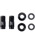 BBB Cycling Valve Core Caps Set 2pc - Black