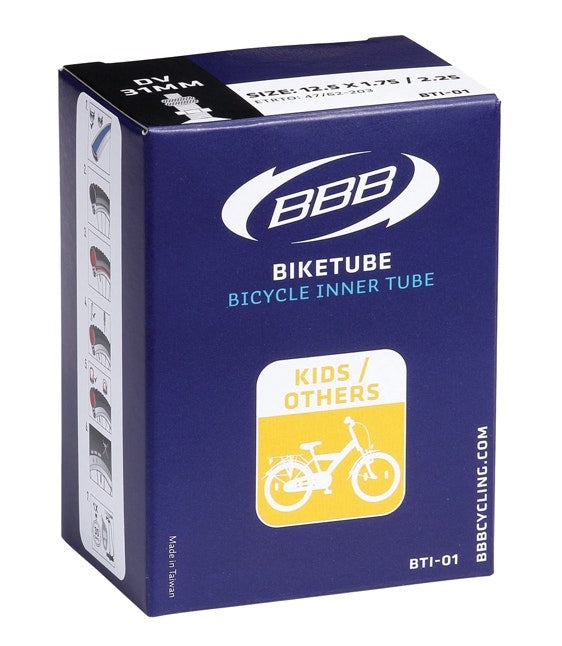 BBB Cycling BTI-20 BikeTube Inner Tube 20X1 FV